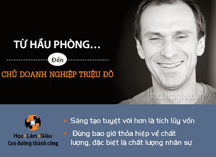 Tomas Gorny: Từ hầu phòng… đến chủ doanh nghiệp triệu đô